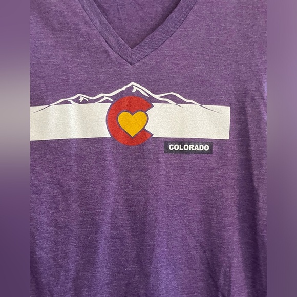Colorado‎ Purple Size Medium T Shirt - Picture 2 of 6